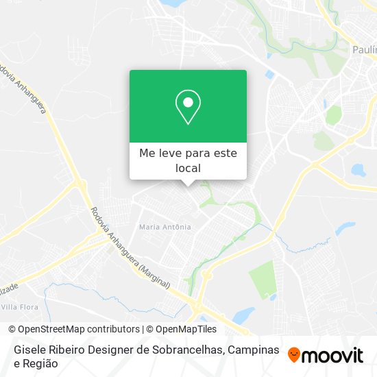 Gisele Ribeiro Designer de Sobrancelhas mapa