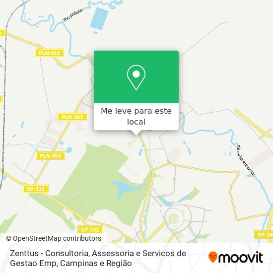 Zenttus - Consultoria, Assessoria e Servicos de Gestao Emp mapa