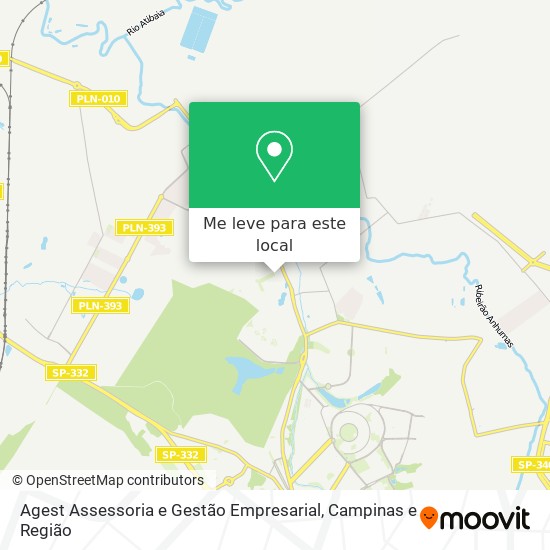 Agest Assessoria e Gestão Empresarial mapa