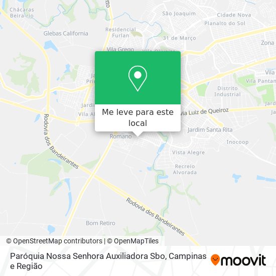 Paróquia Nossa Senhora Auxiliadora Sbo mapa