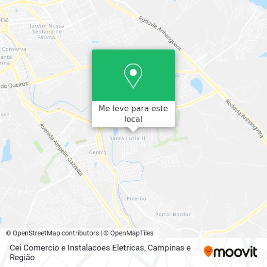Cei Comercio e Instalacoes Eletricas mapa