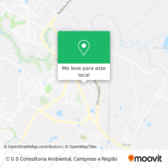 C G S Consultoria Ambiental mapa