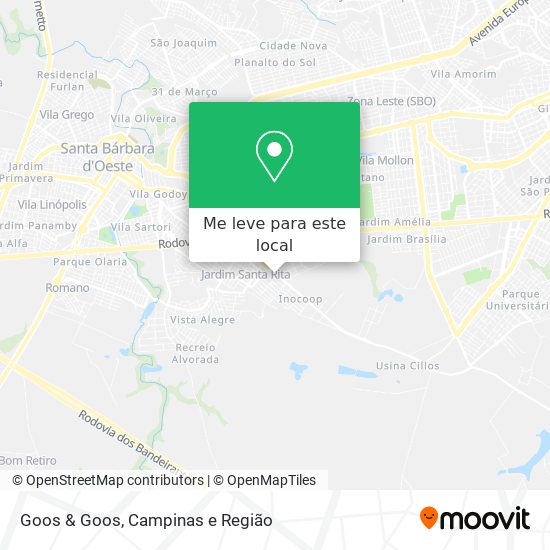 Goos & Goos mapa