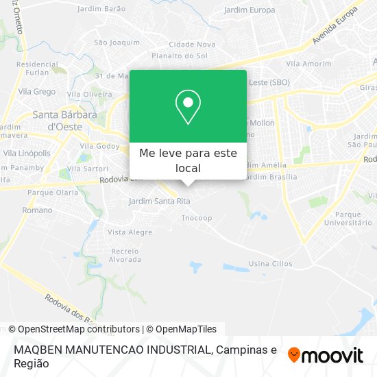 MAQBEN MANUTENCAO INDUSTRIAL mapa