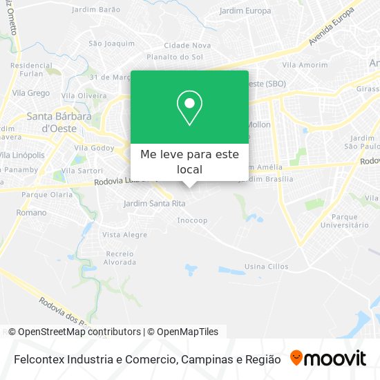 Felcontex Industria e Comercio mapa