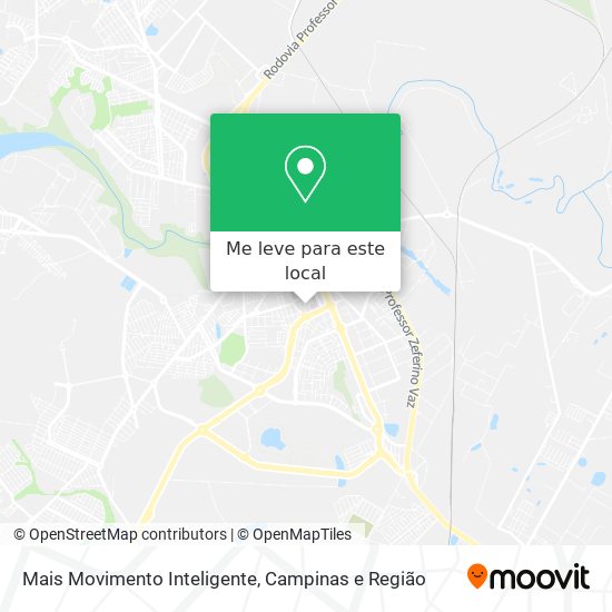 Mais Movimento Inteligente mapa