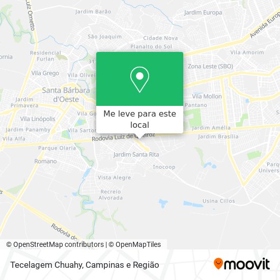 Tecelagem Chuahy mapa