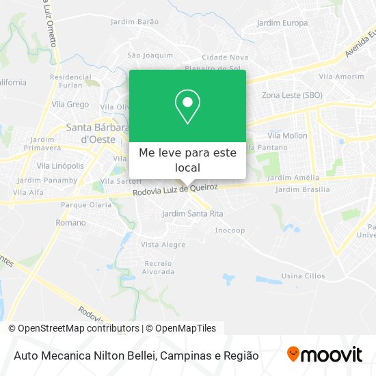 Auto Mecanica Nilton Bellei mapa