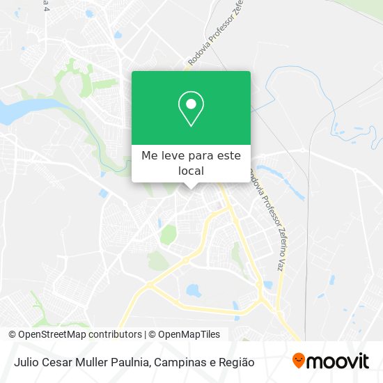 Julio Cesar Muller Paulnia mapa