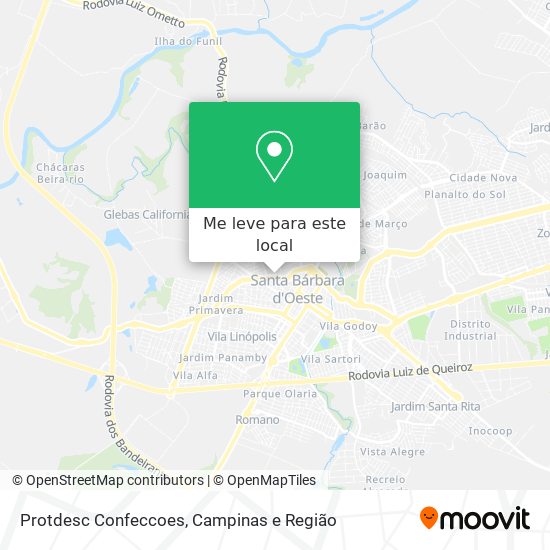 Protdesc Confeccoes mapa