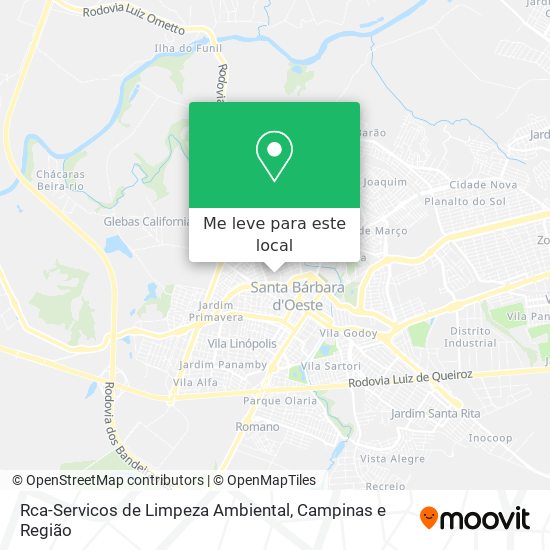 Rca-Servicos de Limpeza Ambiental mapa