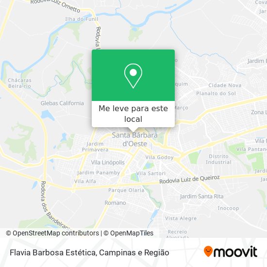 Flavia Barbosa Estética mapa