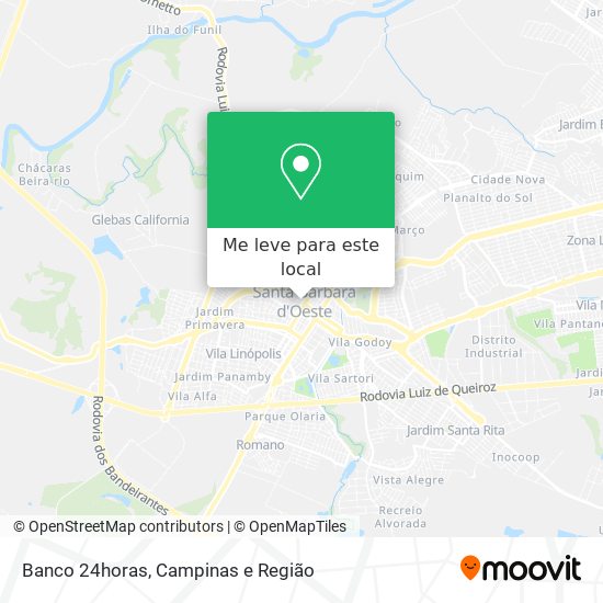 Banco 24horas mapa