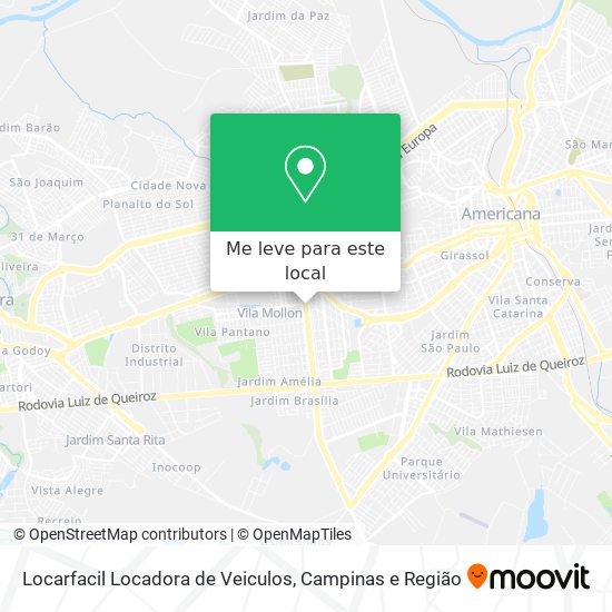 Locarfacil Locadora de Veiculos mapa