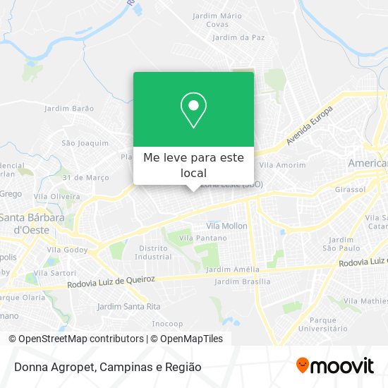 Donna Agropet mapa