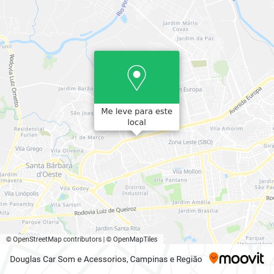 Douglas Car Som e Acessorios mapa