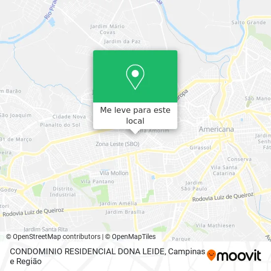 CONDOMINIO RESIDENCIAL DONA LEIDE mapa