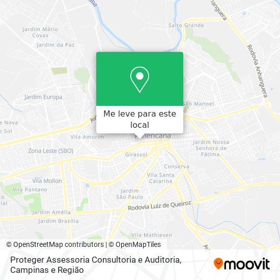 Proteger Assessoria Consultoria e Auditoria mapa