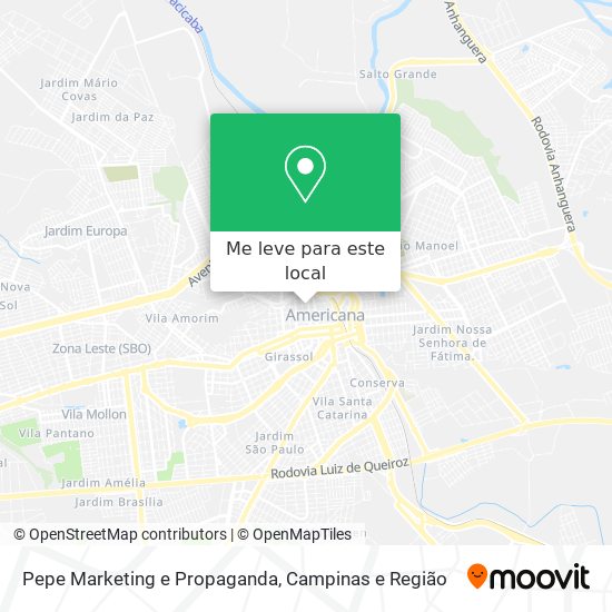 Pepe Marketing e Propaganda mapa