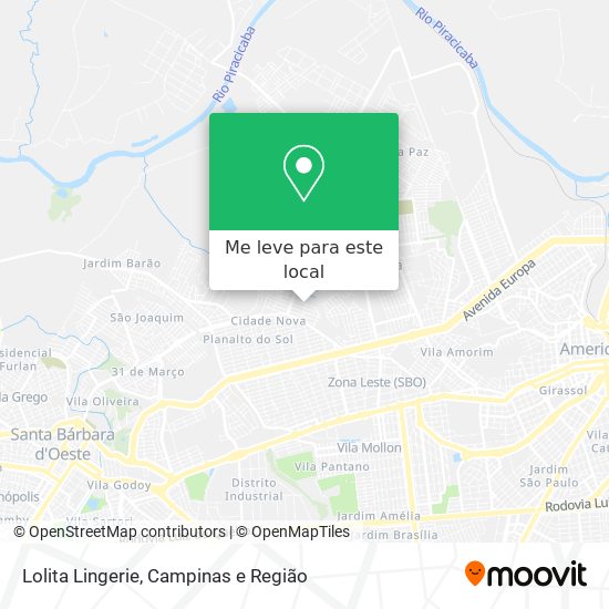 Lolita Lingerie mapa