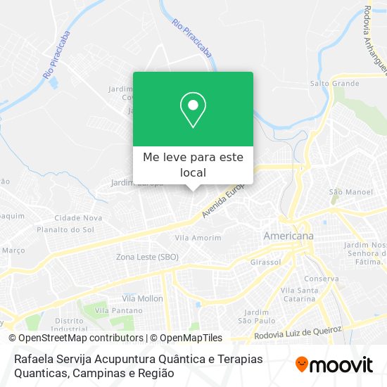 Rafaela Servija Acupuntura Quântica e Terapias Quanticas mapa