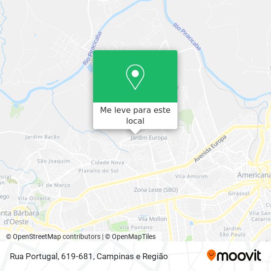 Rua Portugal, 619-681 mapa