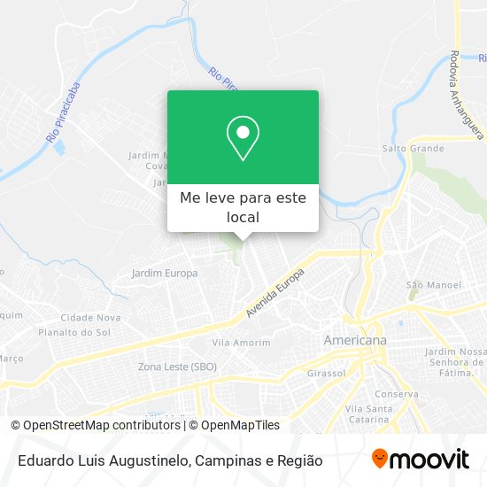 Eduardo Luis Augustinelo mapa