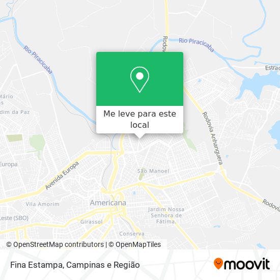 Fina Estampa mapa