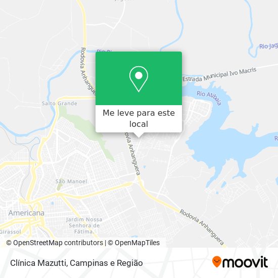 Clínica Mazutti mapa