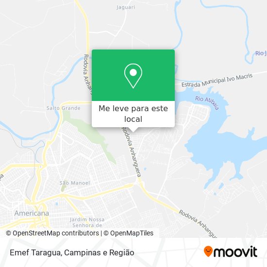 Emef Taragua mapa
