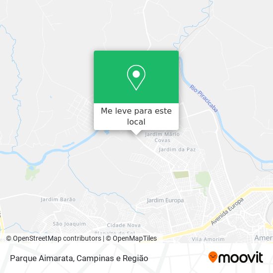 Parque Aimarata mapa