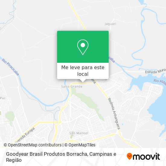 Goodyear Brasil Produtos Borracha mapa