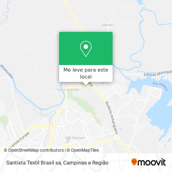 Santista Textil Brasil sa mapa