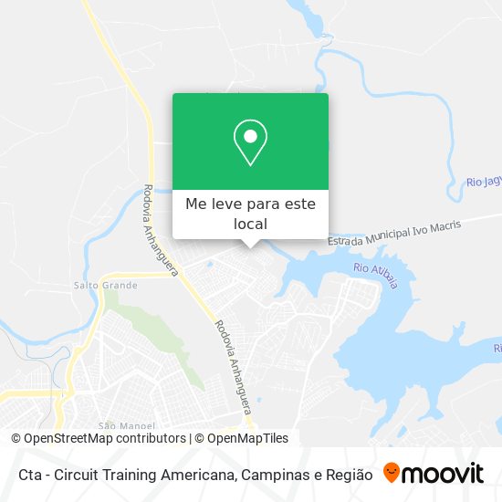 Cta - Circuit Training Americana mapa