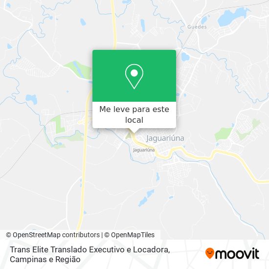 Trans Elite Translado Executivo e Locadora mapa