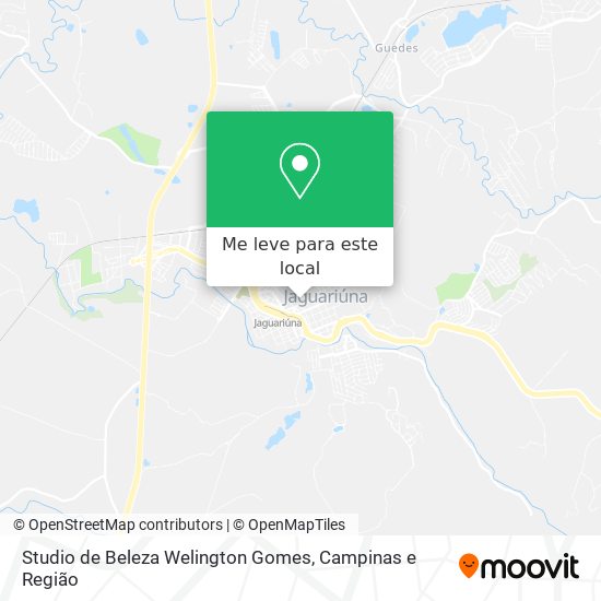 Studio de Beleza Welington Gomes mapa