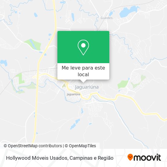 Hollywood Móveis Usados mapa