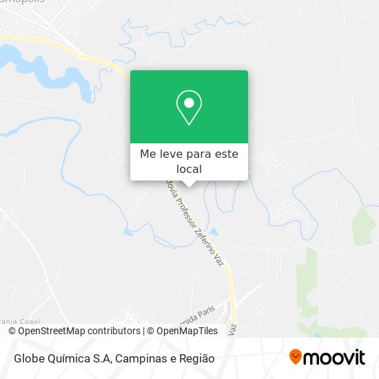 Globe Química S.A mapa