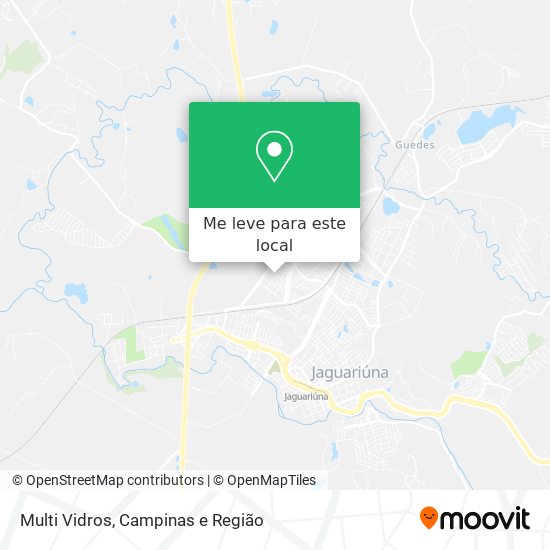 Multi Vidros mapa