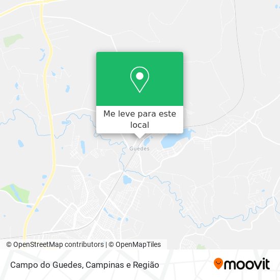 Campo do Guedes mapa