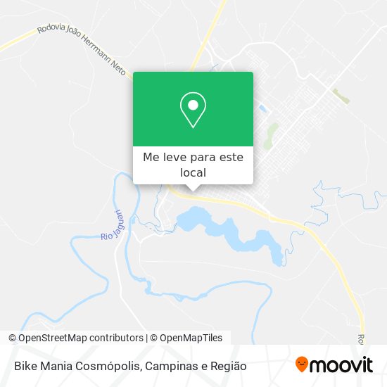 Bike Mania Cosmópolis mapa