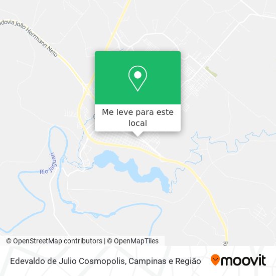 Edevaldo de Julio Cosmopolis mapa