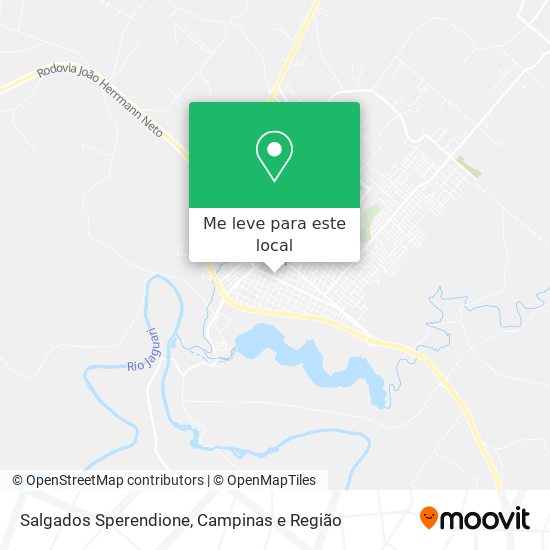 Salgados Sperendione mapa
