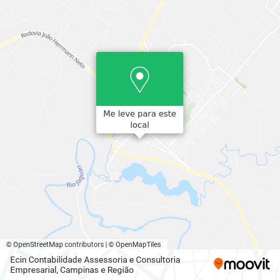 Ecin Contabilidade Assessoria e Consultoria Empresarial mapa