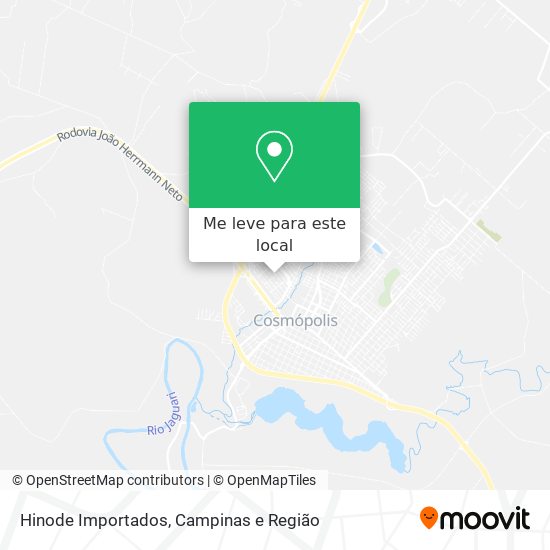 Hinode Importados mapa