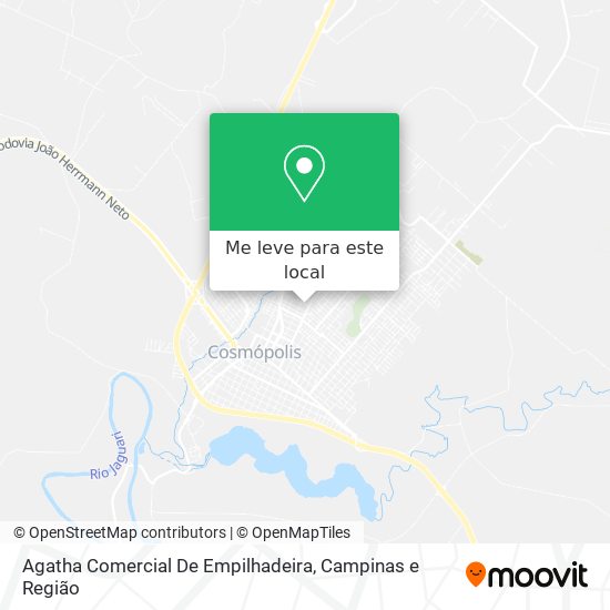 Agatha Comercial De Empilhadeira mapa