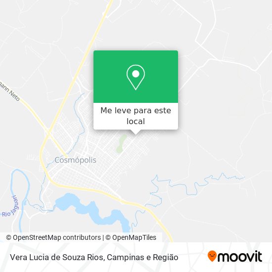 Vera Lucia de Souza Rios mapa