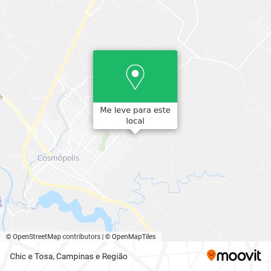 Chic e Tosa mapa