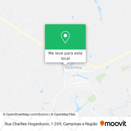 Rua Charlles Hogenboon, 1-209 mapa