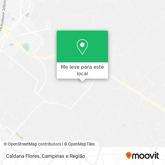 Caldana Flores mapa